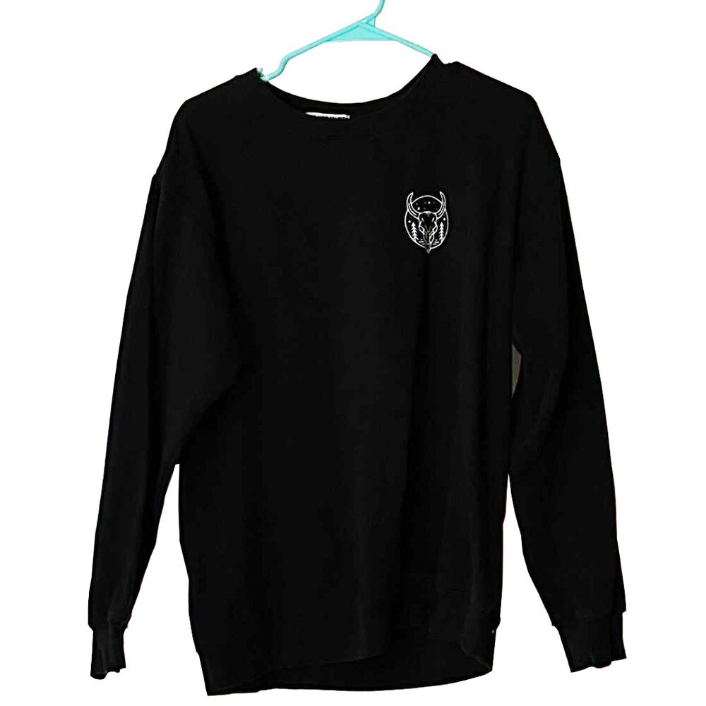 SUB URBAN RIOT Enjoy The Silence Black Long Sleeve Sweatshirt